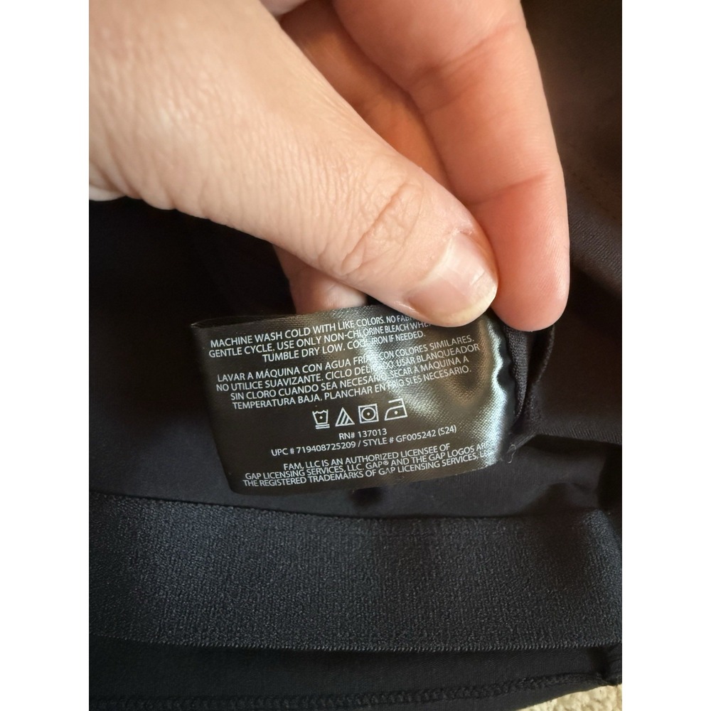 Gap Fit Sports Bra Women XL Black Racerback Wireless Soft Stretch Athletic Yoga - Picture 5 of 7